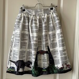 Jurassic Park Pop art skirt with pockets